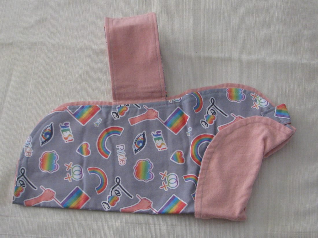 Rose Desert Harness Coat — Front view