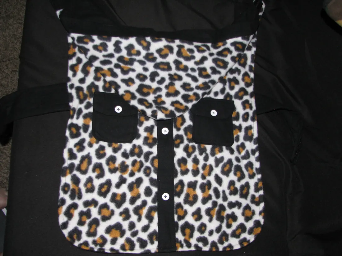 Leopard Pocket — new coat view