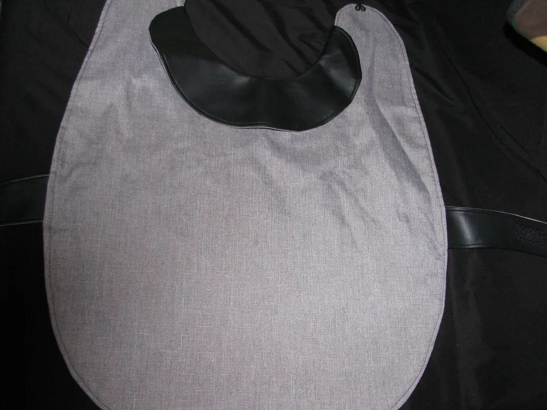 Charcoal Black Trim — new coat view