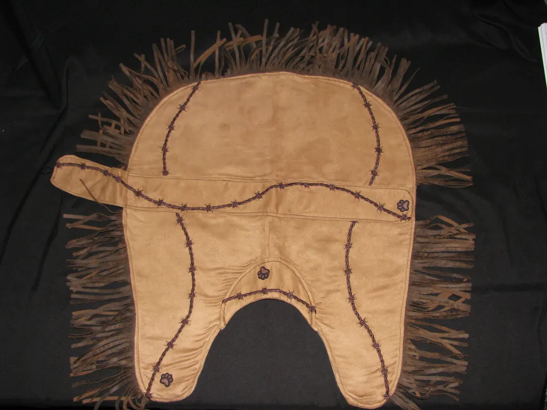 Barbwire and Fringe — new coat view