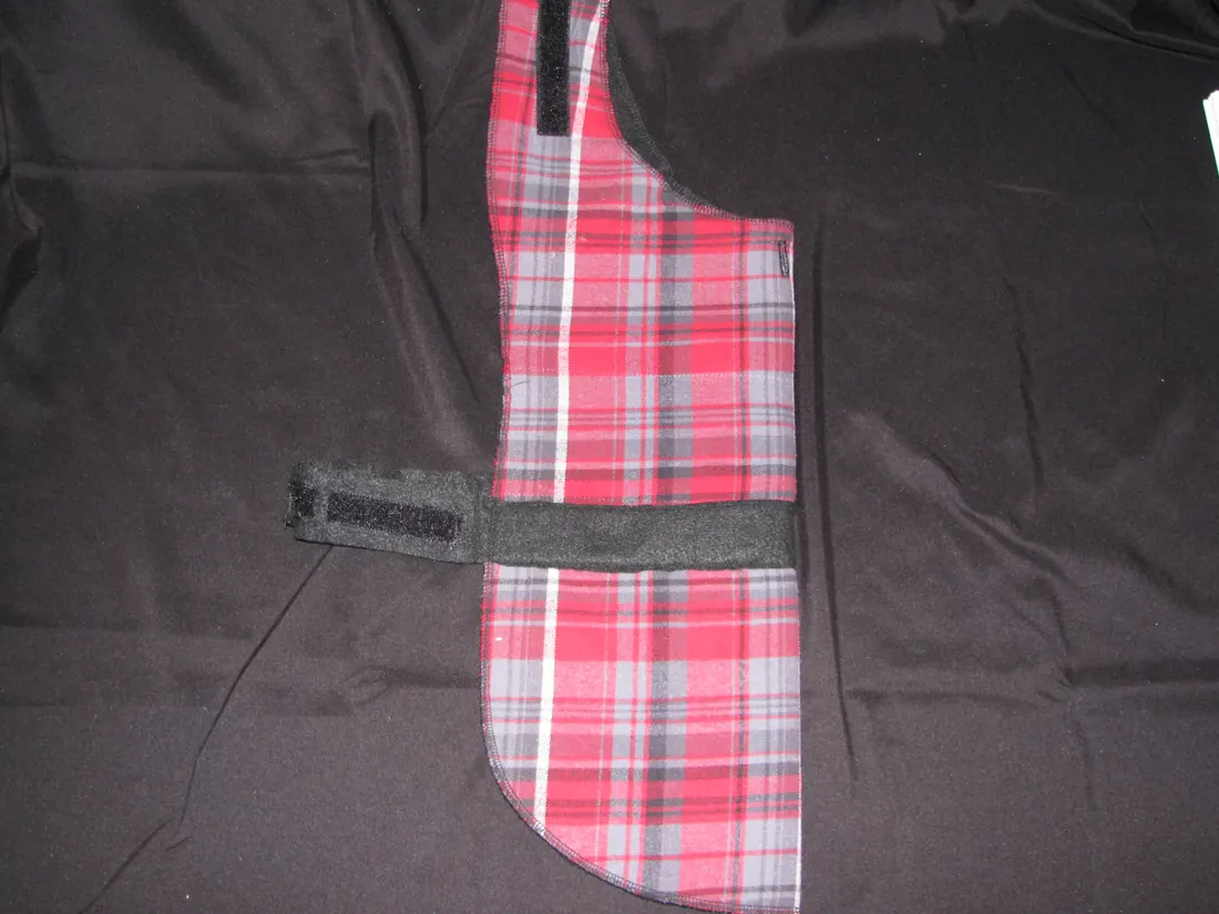Red Plaid — new coat view