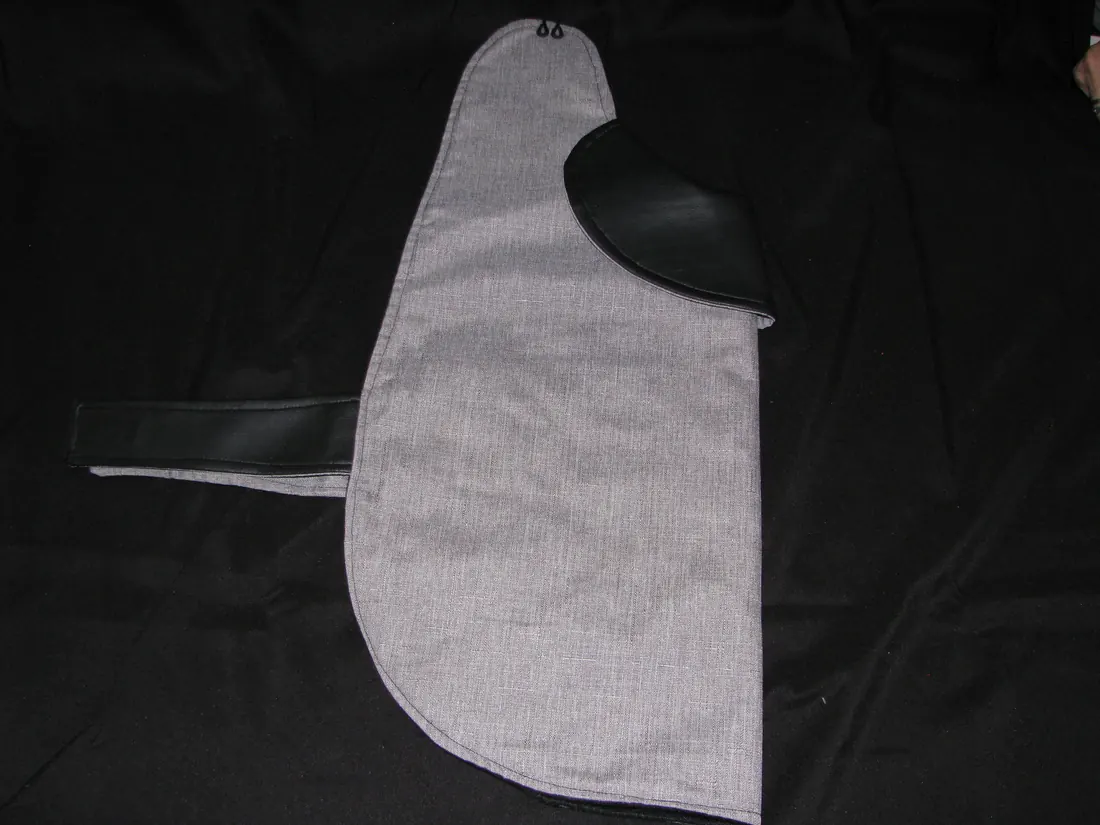 Grey and Black Gay Boy Pride — new coat view
