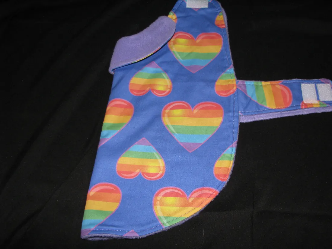 Pride Heart Stripe — new coat view