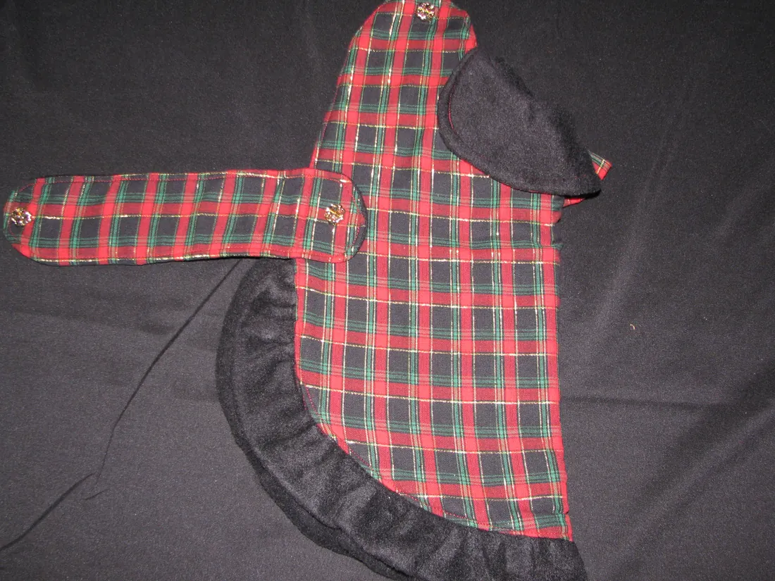 Christmas Plaid — new coat view