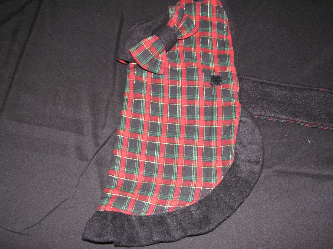 Christmas Plaid — new coat view