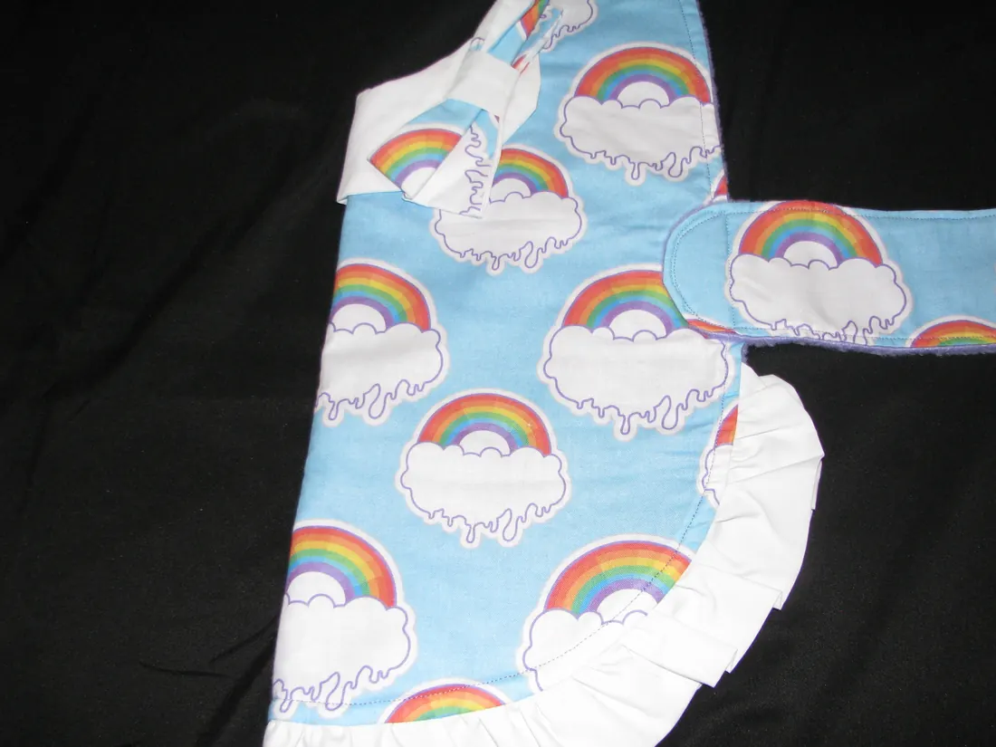 Gay Pride Rainbow — new coat view