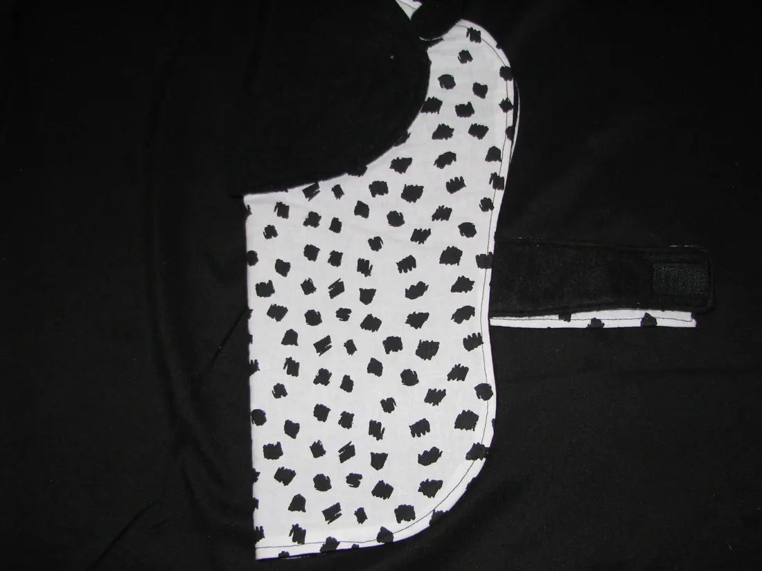 Black and White Blotch — new coat view