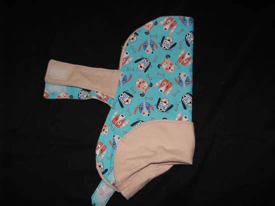 Blue Smarty Dogs — new coat view