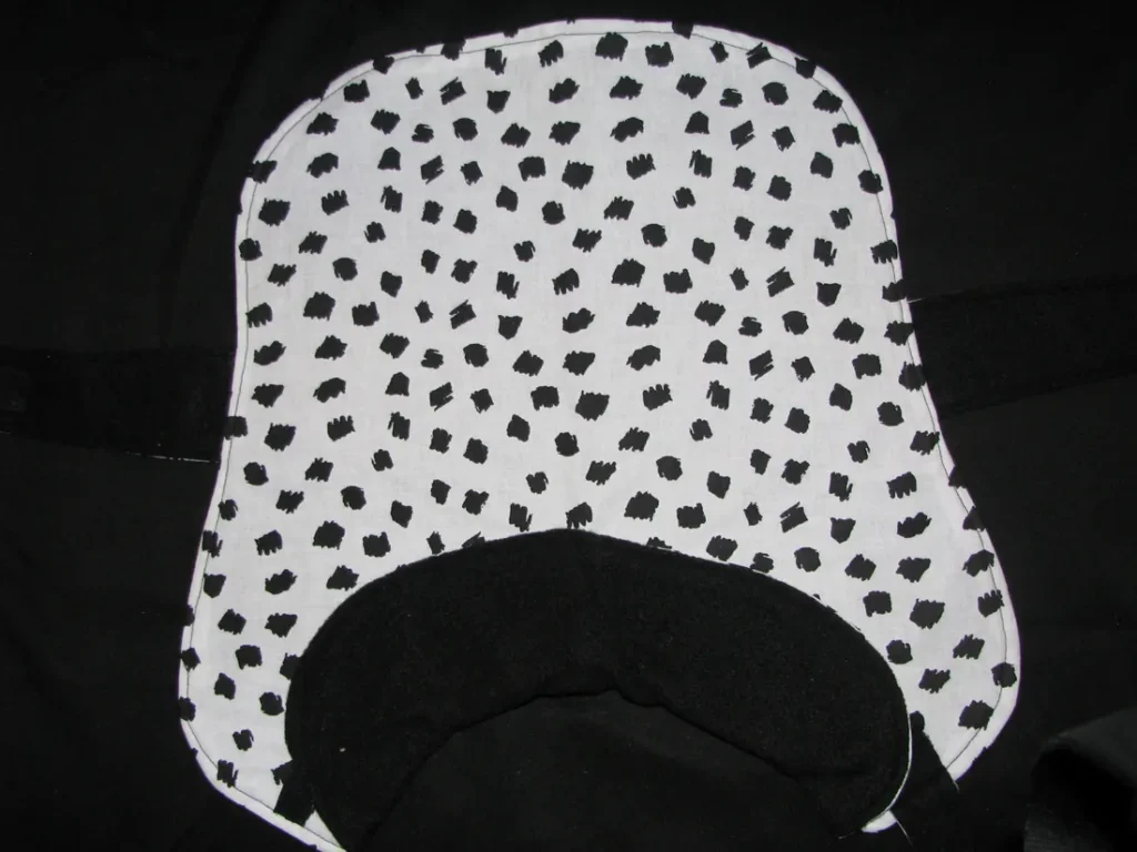 Black and White Blotch